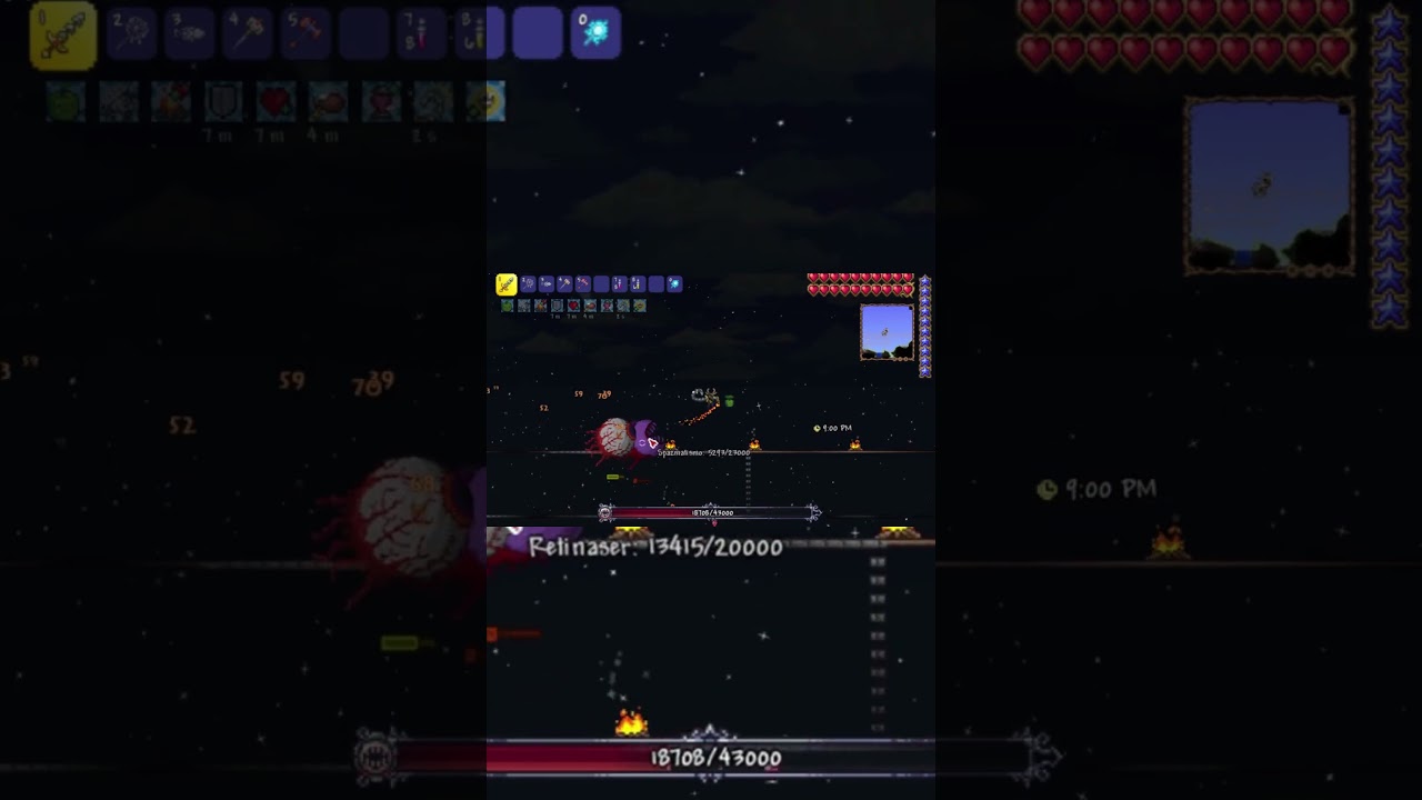 FAZER UMA LINHA OU UMA ARENA? #games #terraria #jogos #gaming #gamer #videogames #terrariameme