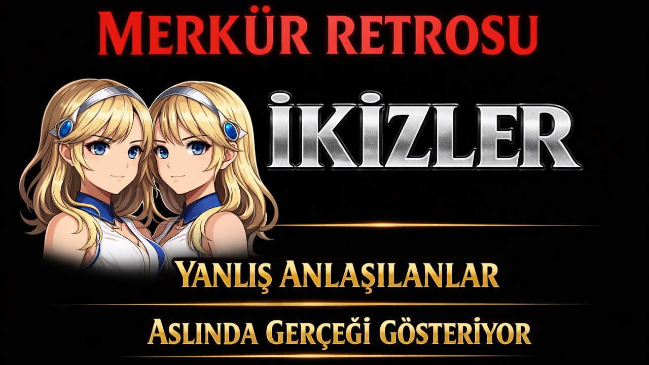 İkizler Burcu - Yükselen İkizler - Merkür Retrosu