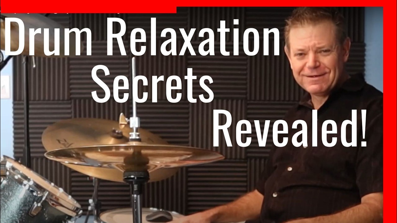How To Stay Relaxed While Playing Drums: 3 Psycho Cybernetics Techniques😁
