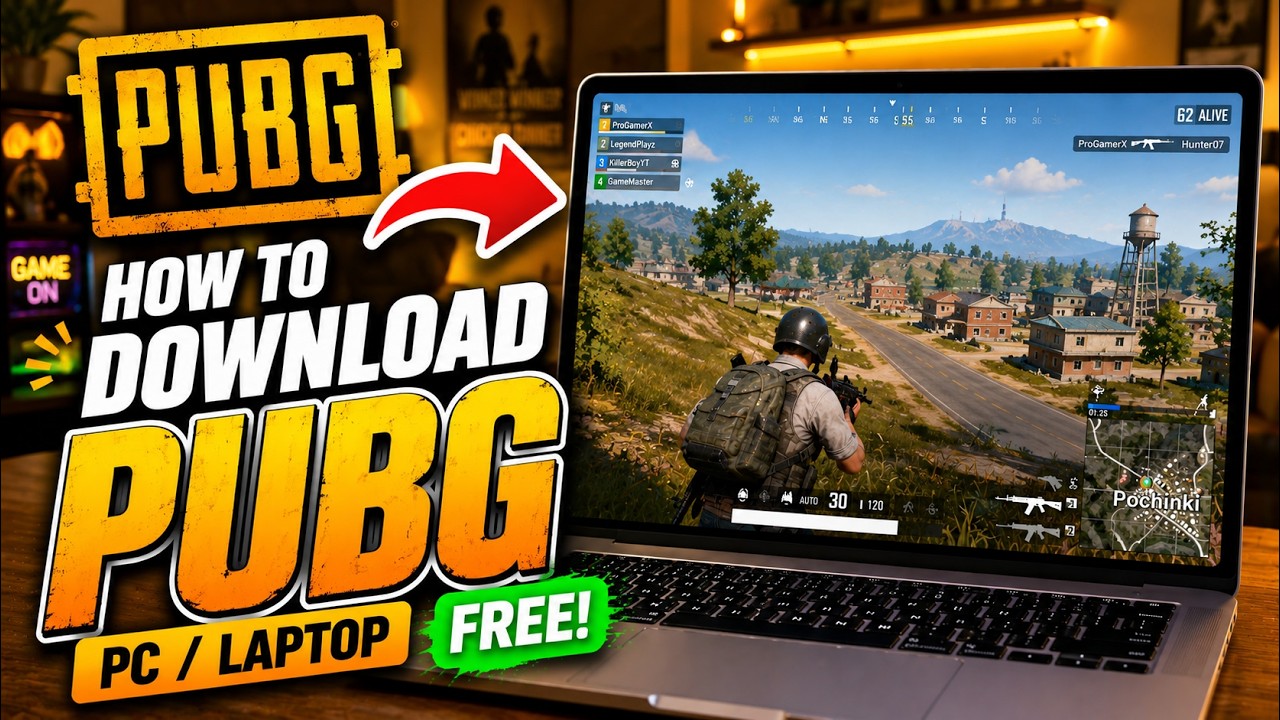 Как скачать и играть в PUBG: BATTLEGROUNDS на ПК и ноутбуке
