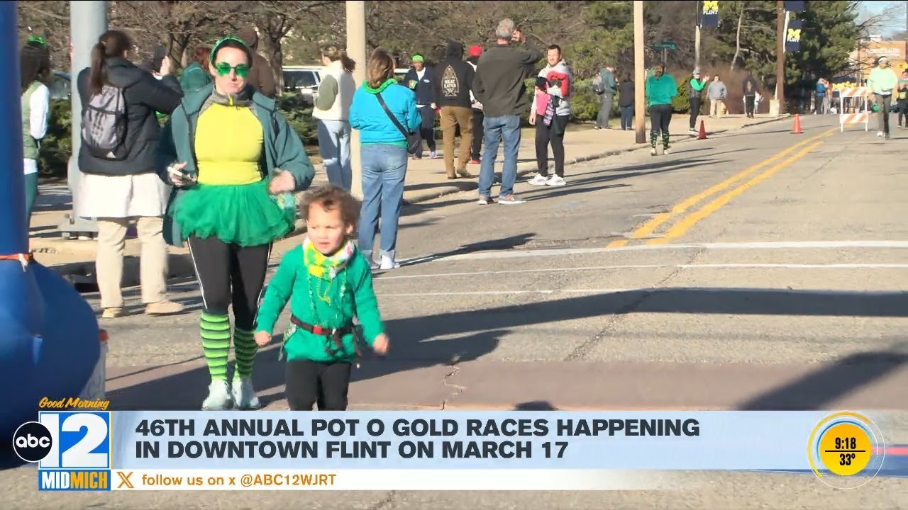 Register now for the Pot O' Gold Races in Flint