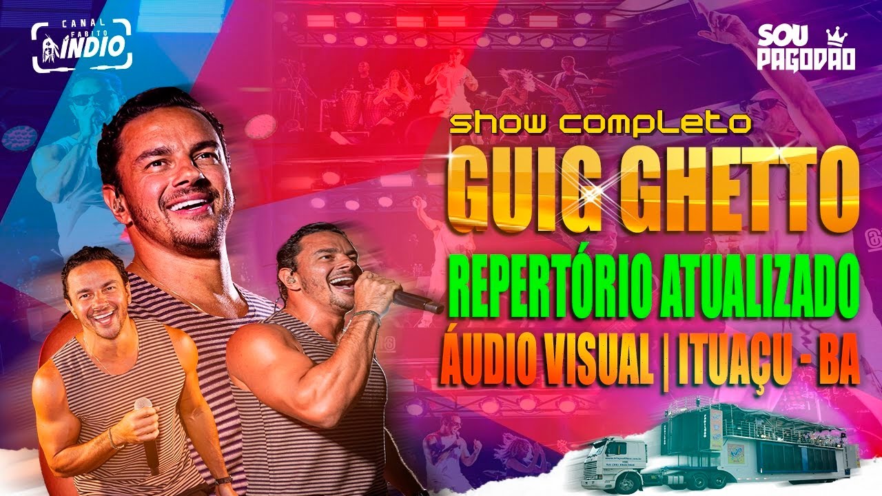 GUIG GHETTO VERÃO 2025 | #repertórioatualizado SUCESSOS DA CARREIRA 20 ANOS | ITUAÇU - BA DVD