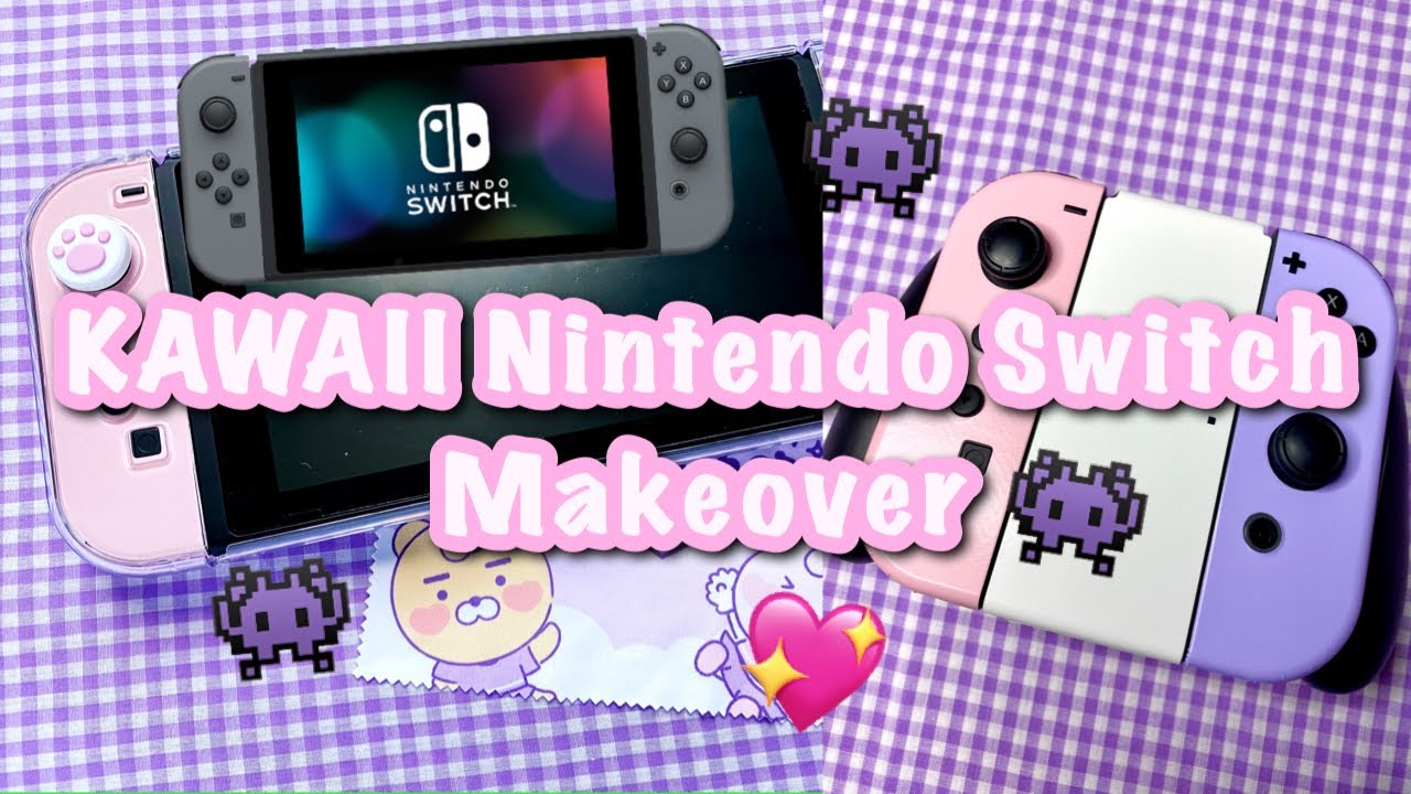 Kawaii Nintendo Switch Makeover