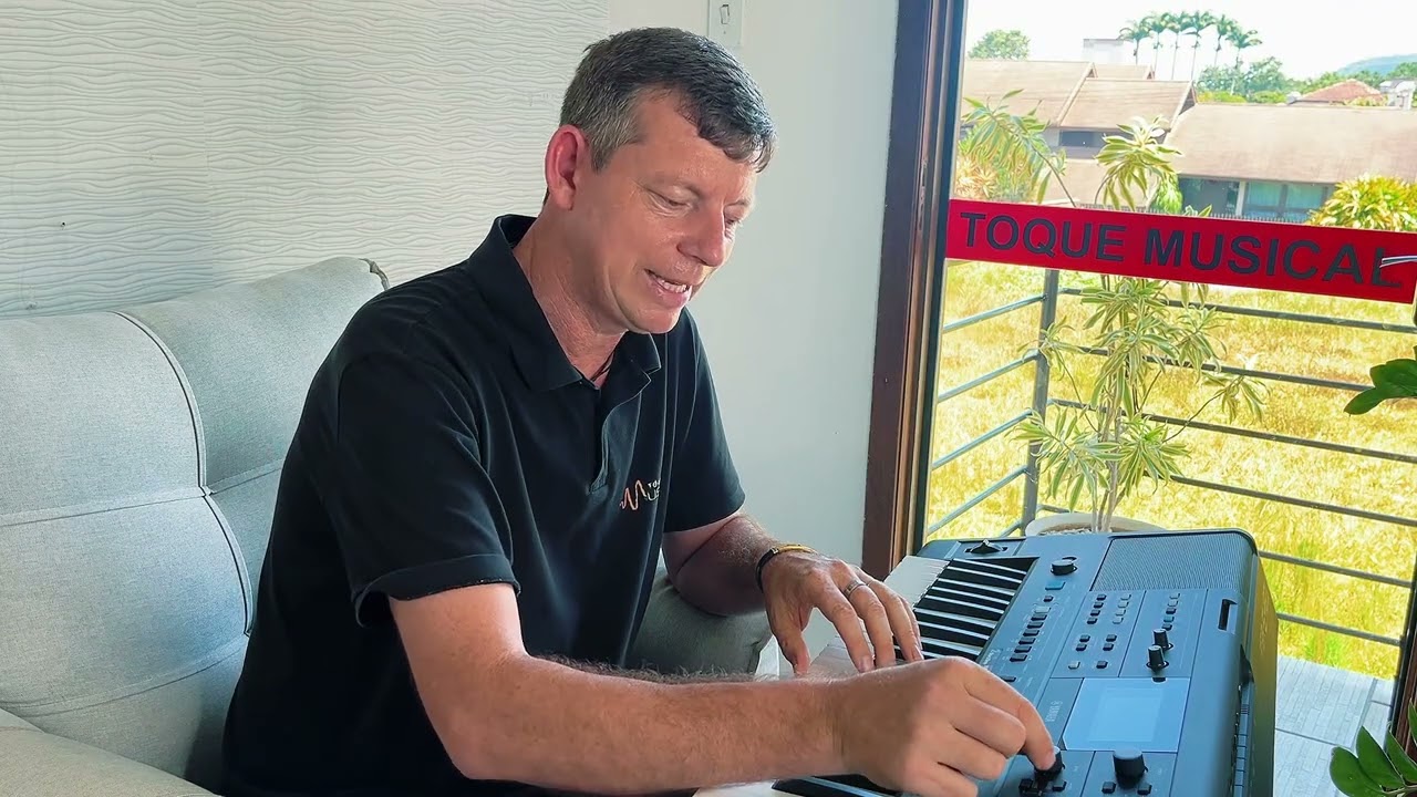 Como reproduzir midi no teclado yamaha 483