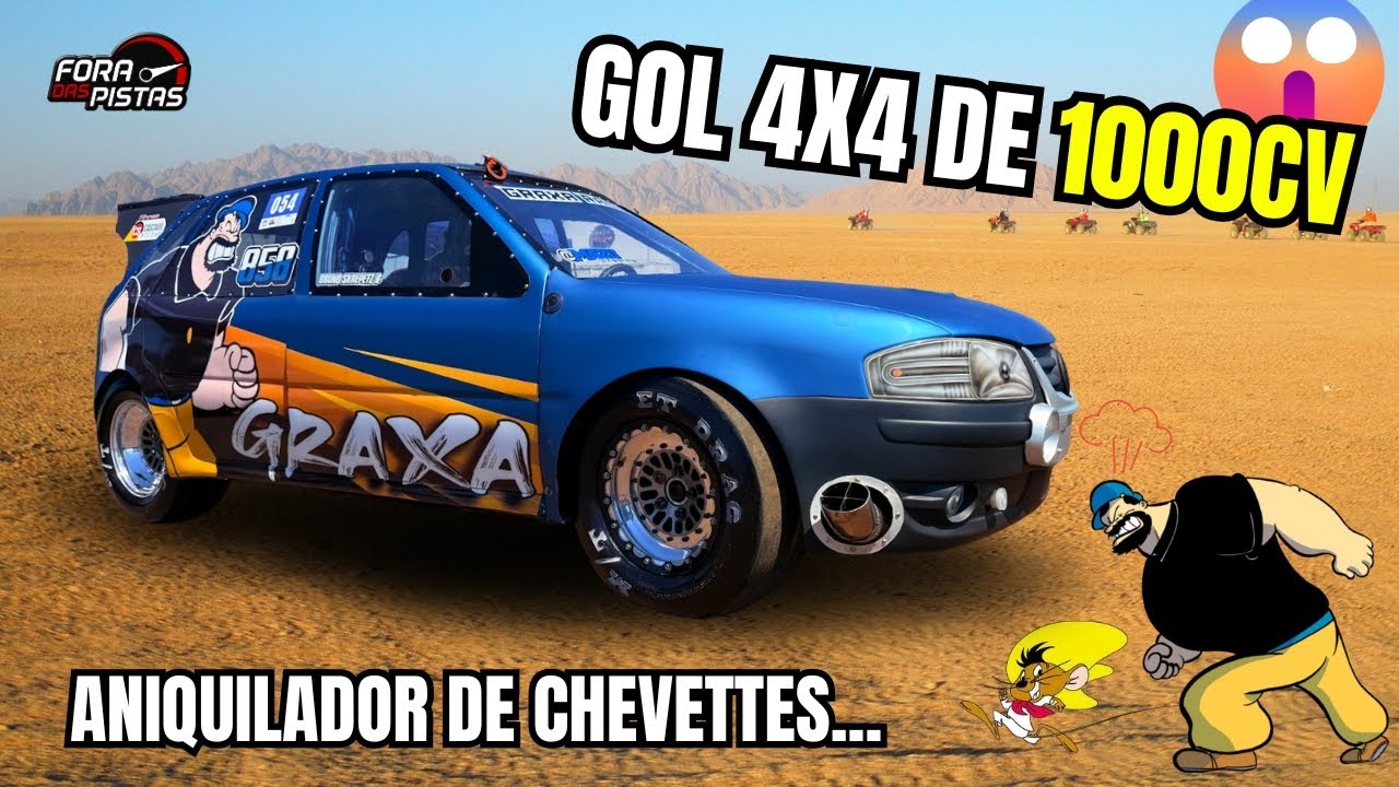 PISTA OU BARRO? GOL 4X4 DE 1000cvs DA LISTA &Aacute;REA 42!