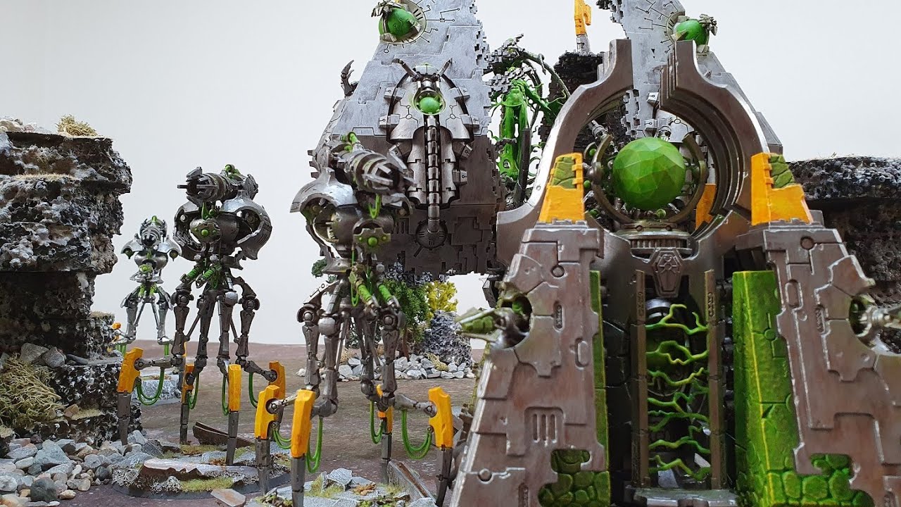 4000 points of Tau vs 4000 points of Necrons, Warhammer 40k battle report
