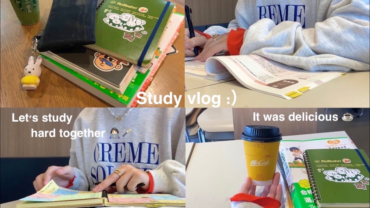 vlog.看護学生が1日本気で勉強する👩🏻‍💻🔥 | study vlog | 国試