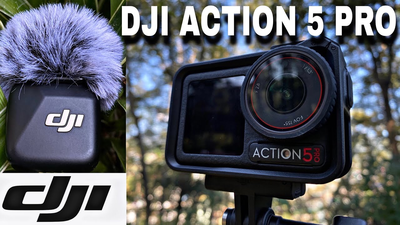 DJI Osmo Action 5 ProAdventure Combo , DJI  Mic Mini : Unboxing || 