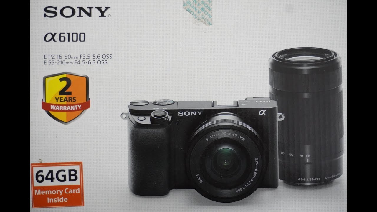 Sony 6100 Camera - UnBoxing - Mirrorless Camera -Telugu-photography- Telugu