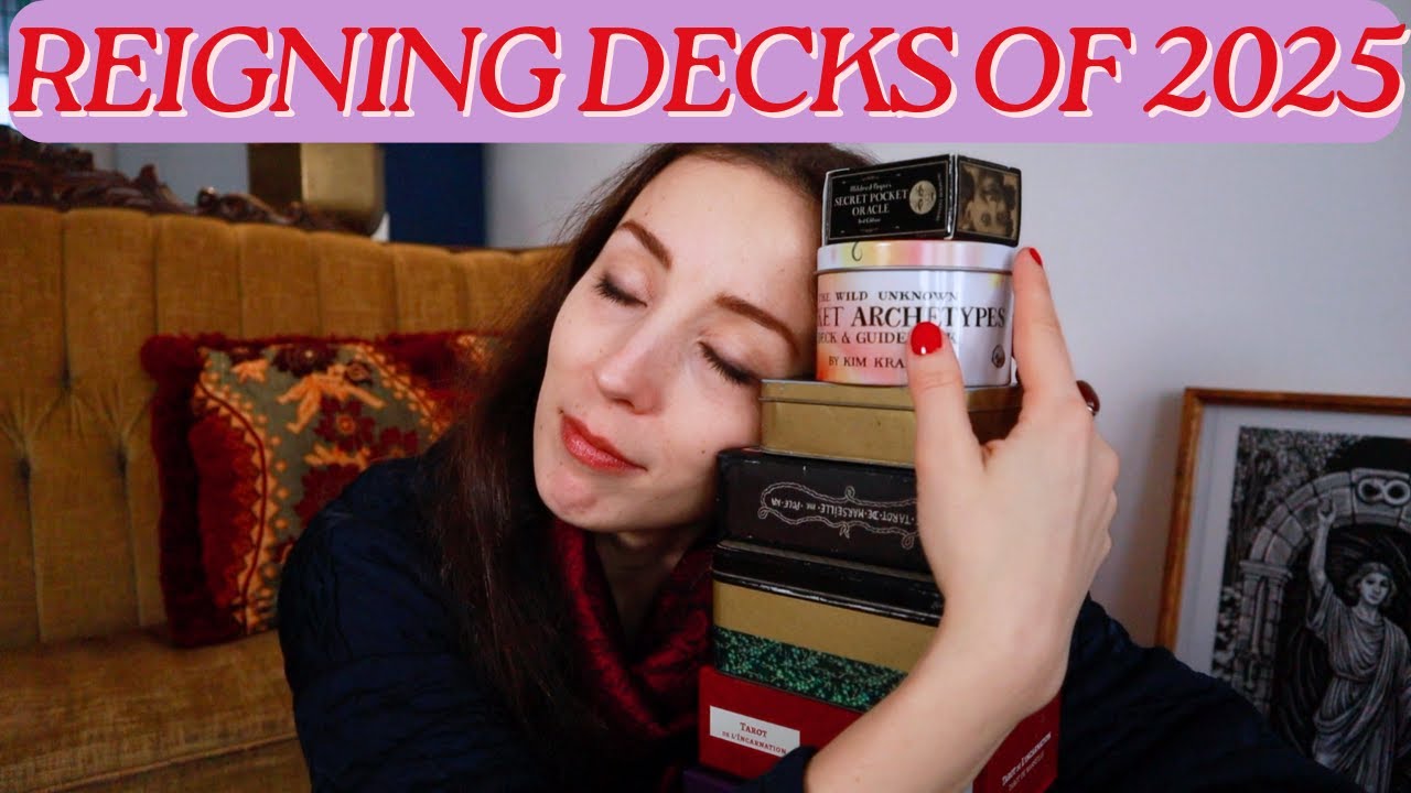 What were my Best 2025 Tarot Decks? #StandoutDecks2025