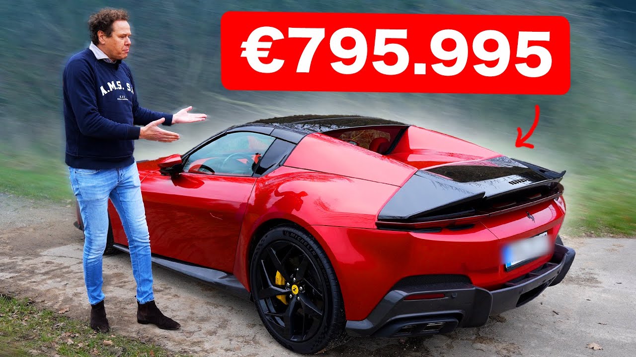 FERRARI 12Cilindri SPIDER gaat STUK op de AUTOBAHN...