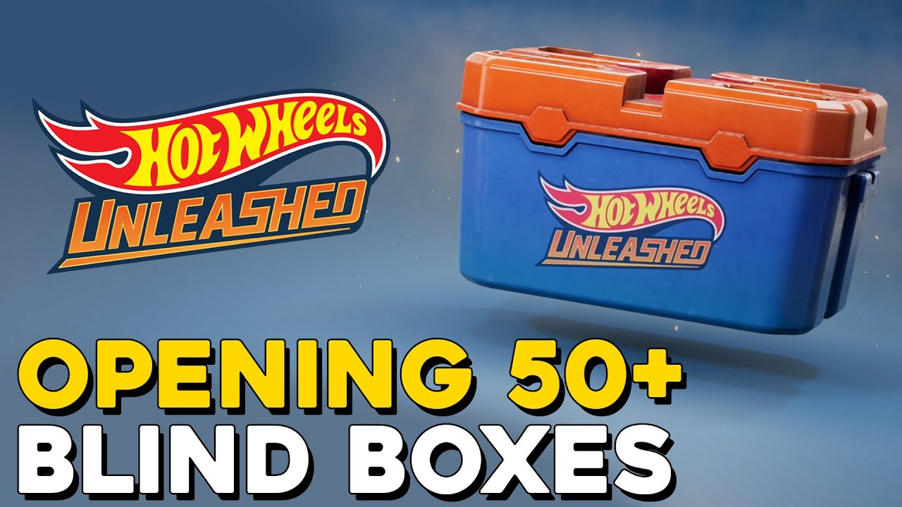 Hot Wheels Unleashed Opening 50+ Blind Boxes