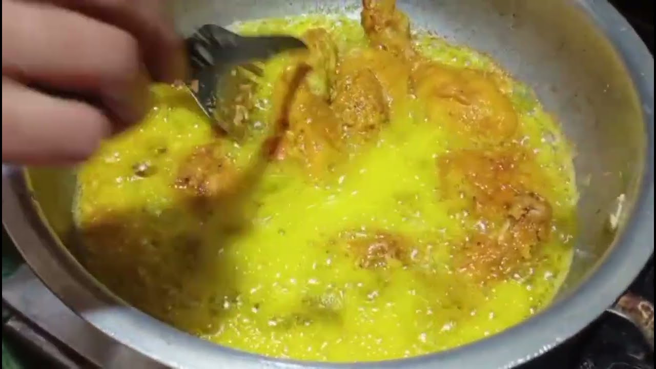 Chicken fried in making #dinnertime