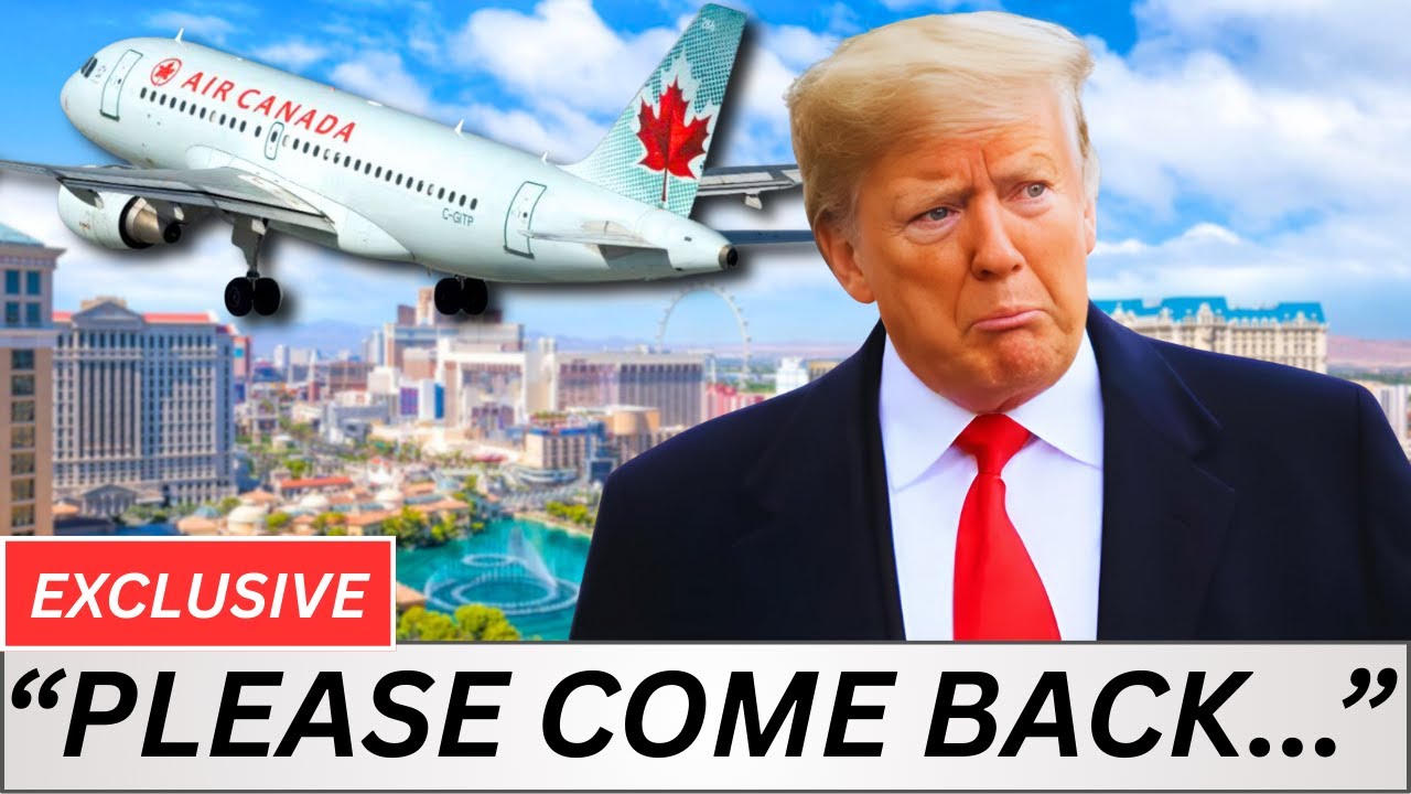 Canadian EXODUS Leads to Historically Low Flights to Las Vegas as International Tourism Crumbles