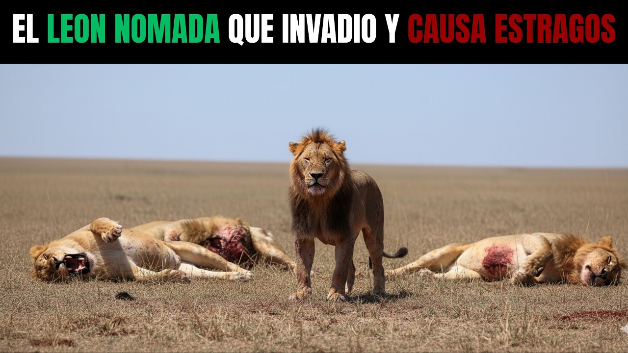 El León NÓMADA que Invadió 3 TERRITORIOS en Una Noche... El CAOS Que Siguió Lo Cambió Todo