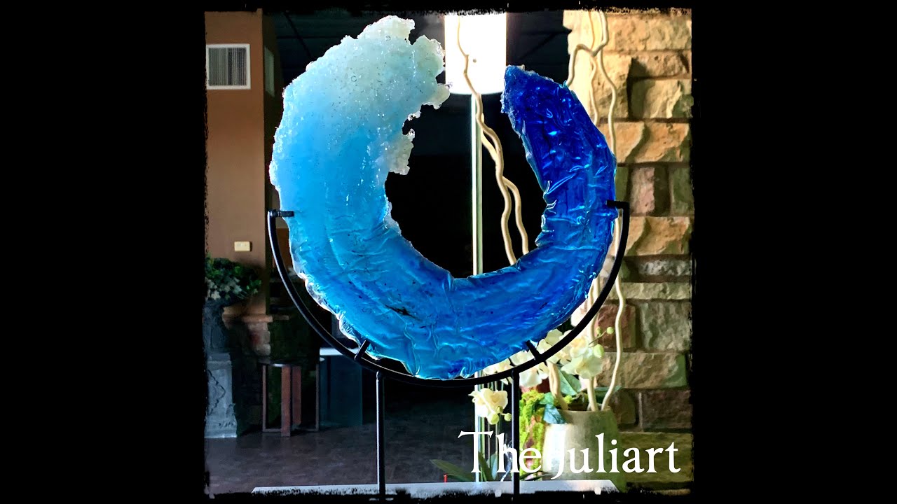 Resin Wave Disk