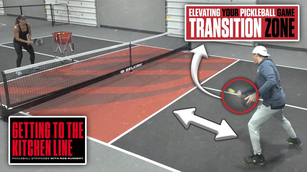 Strategy for When You Are Stuck in the Pickleball Transition Zone