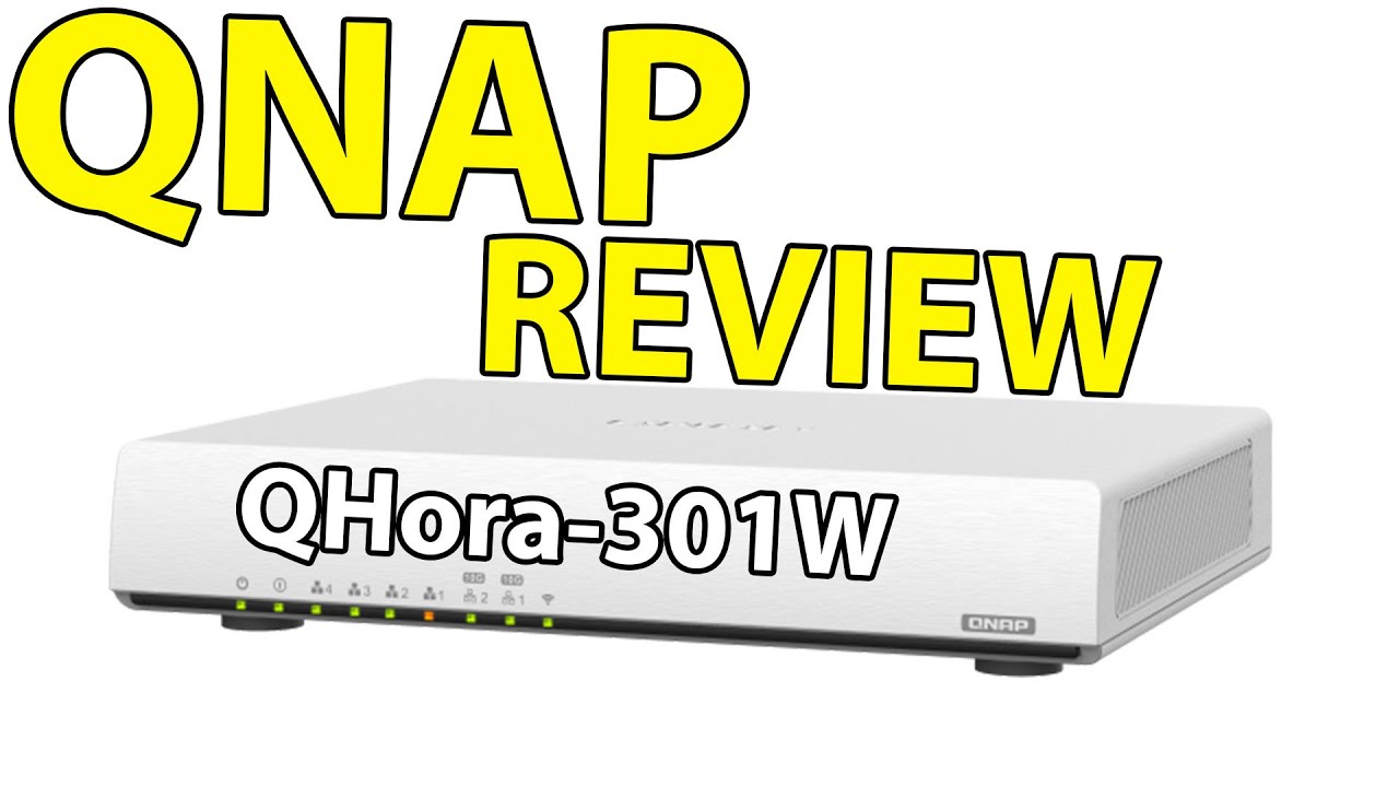 QNAP QHora-301W Wi-Fi 6 Dual-port 10GbE SD-WAN Router Review