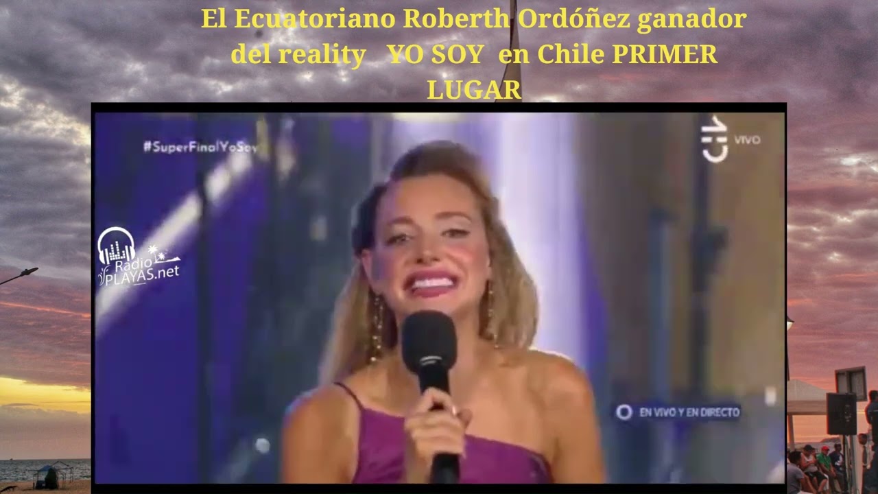 CAMILO SESTO ROBERTH ORDOÑEZ GANADOR EN EL REALITY “YO SOY “-CHILE