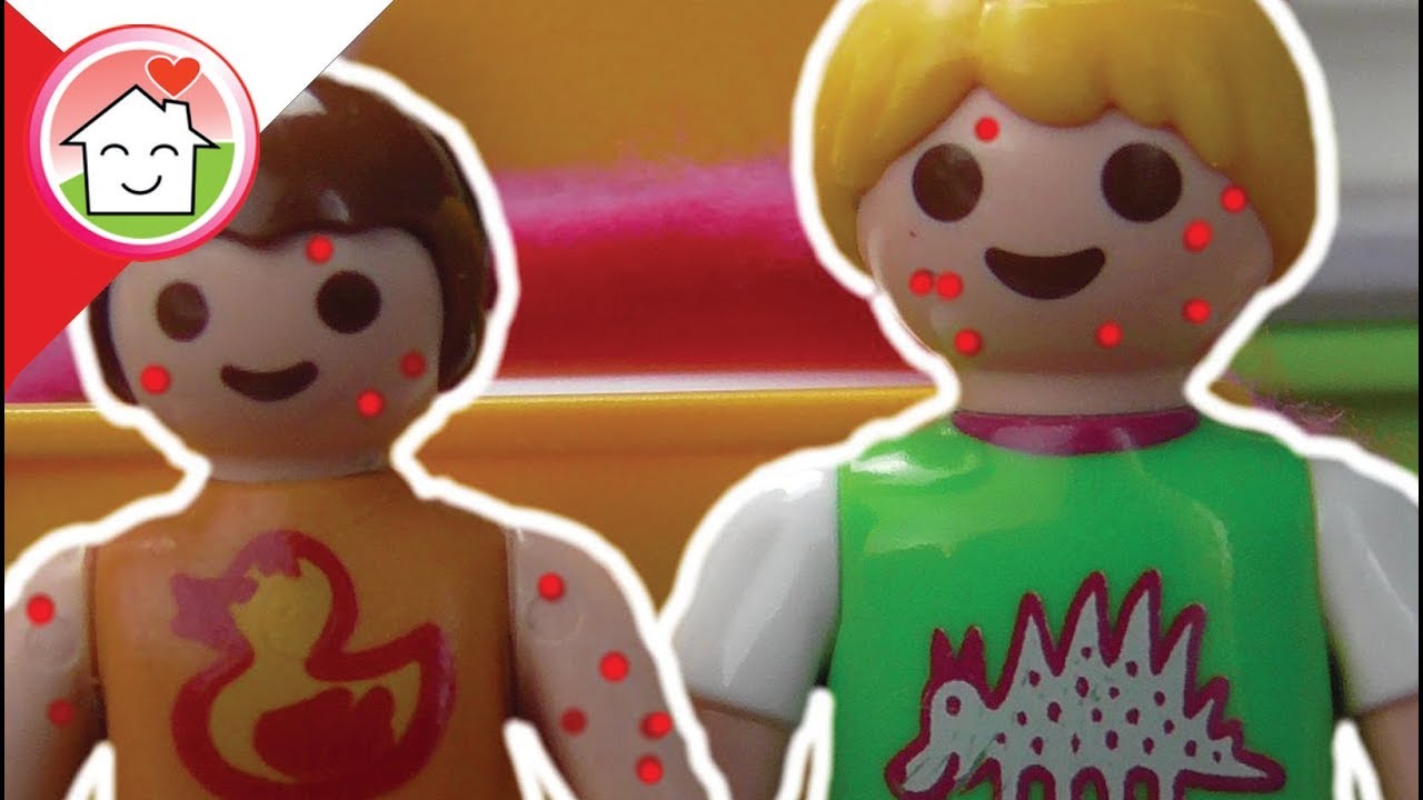 Playmobil po polsku Ospa wietrzna - Rodzina Hauserów