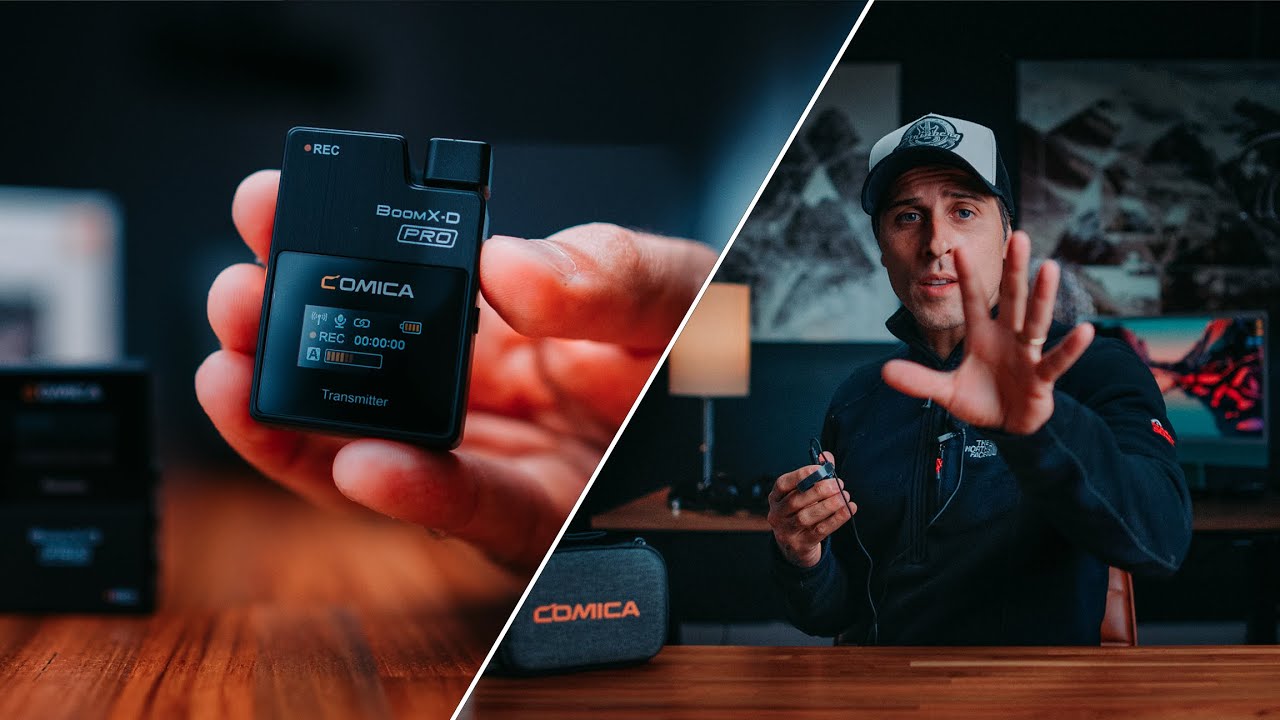 Lançamento Microfone Comica Boom X-D Pro Review - Completasso e Eficiente!