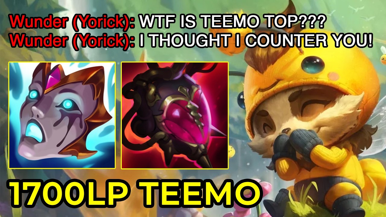 WORLDS FINALIST GETS THE TEEMO TOP EXPERIENCE...