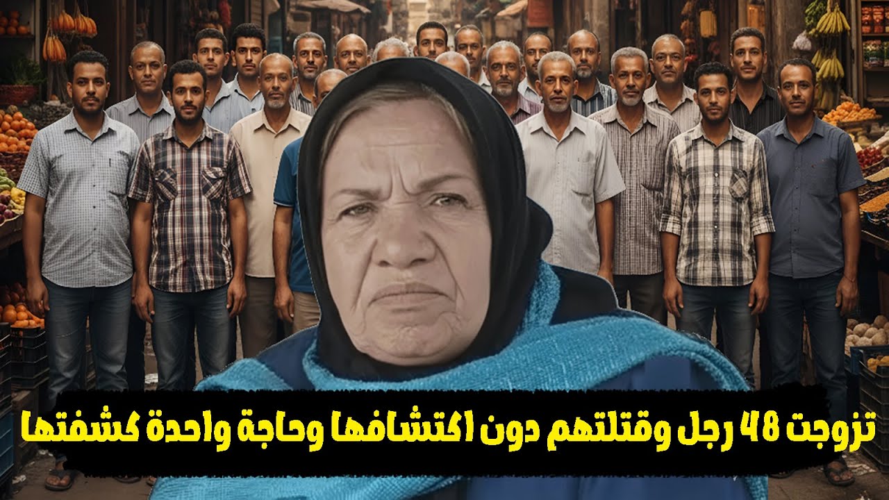 كلثوم قتـ ـلـ ـت 48 رجل بنفس الطريقة دون اكتشاف جرائمها وخطا واحد كشف اللغز