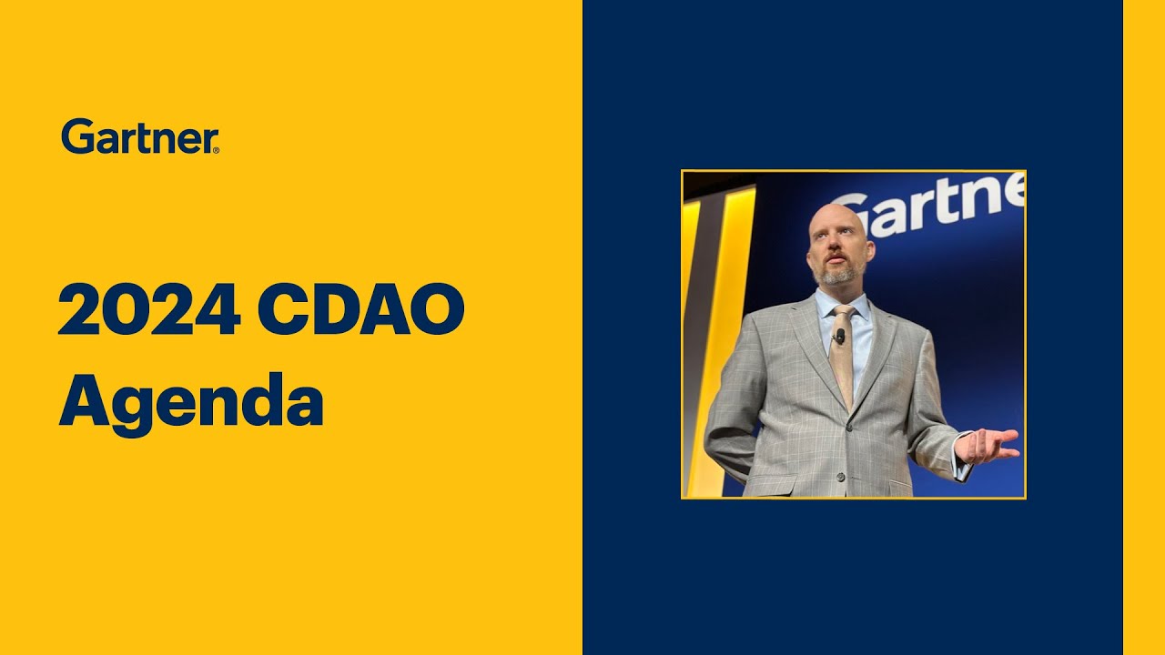 CDAO Agenda 2024: Reinvent or Become Irrelevant l Gartner Data & Analytics Summit