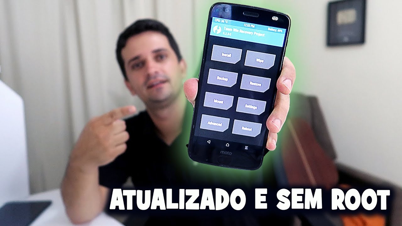 COMO INSTALAR O TWRP DO SITE OFICIAL SEM ROOT NO ANDROID PURO | O MAIS ATUALIZADO