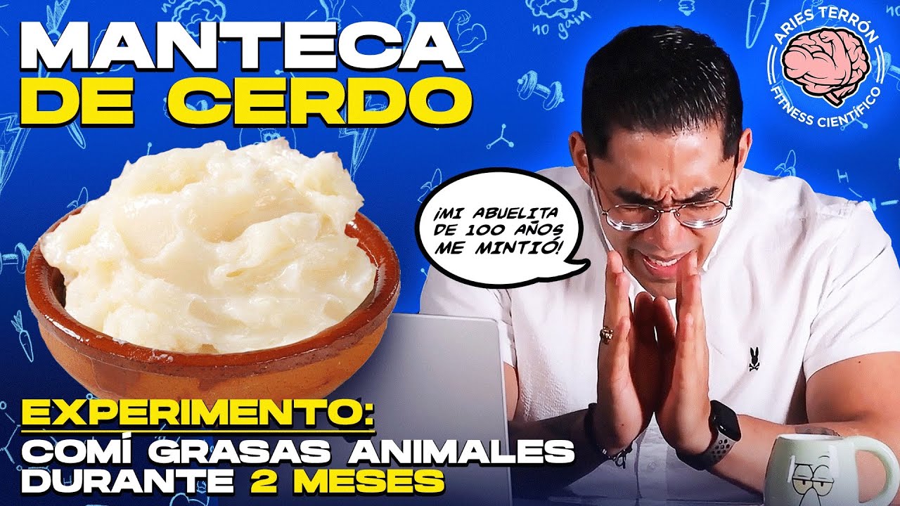 COCINÉ con MANTECA DE CERDO por 2 MESES y ESTO PASÓ 🐷