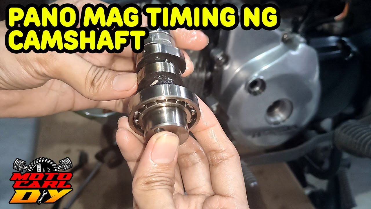 Pano mag timing ng camshaft