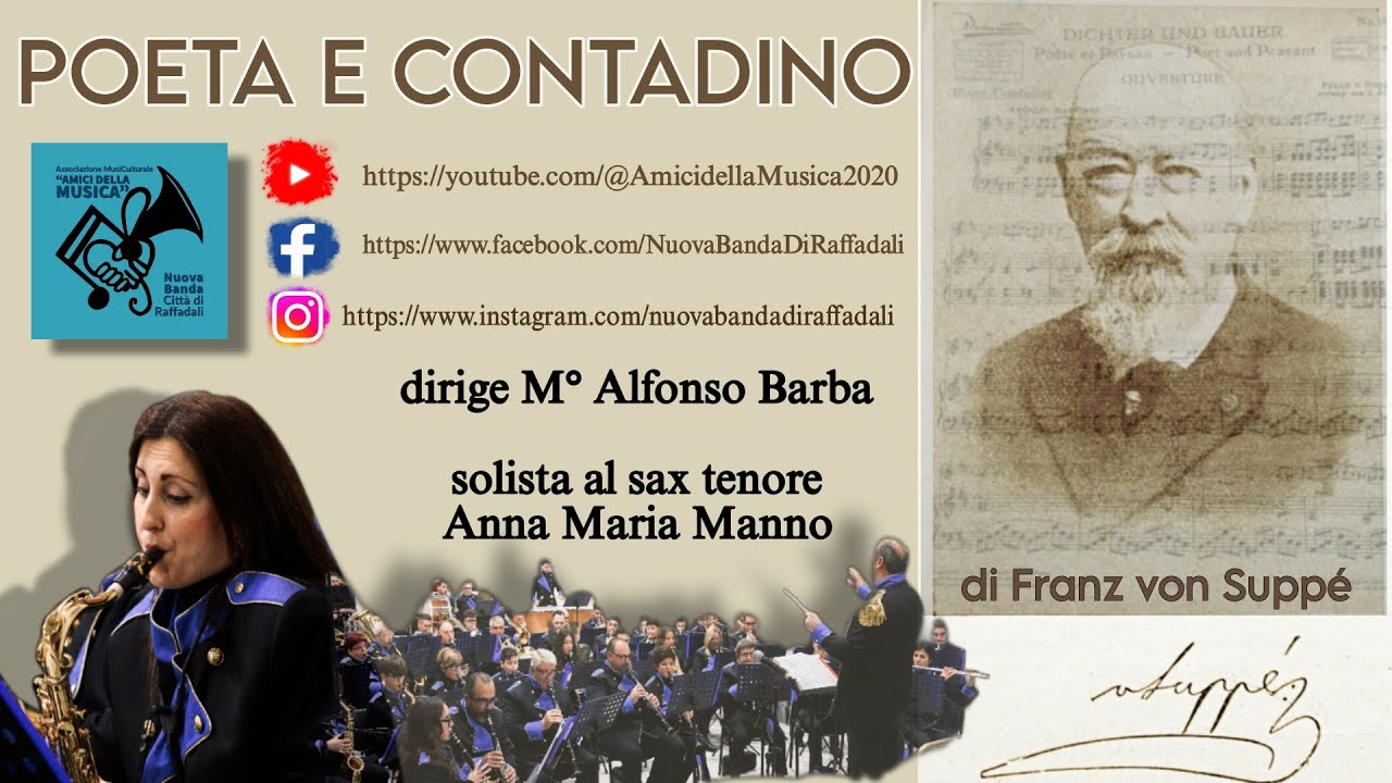 Poeta e Contadino (Dichter und Bauer) di Franz von Suppé
