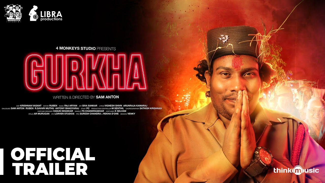 Gurkha Official Trailer | Yogi Babu, Anandraj, Elyssa Erhardt | Raj Aryan | Sam Anton