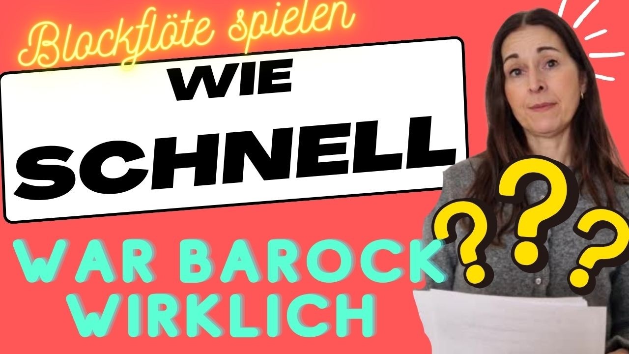Wie schnell haben Barockmusiker gespielt...?