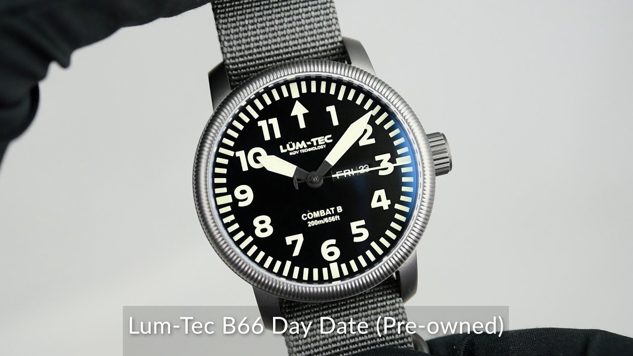 Lum-Tec B66 Day Date (б/у)