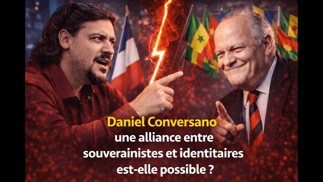 Daniel Conversano une alliance entre souverainistes et identitaires est-elle possible ? (Asselineau)