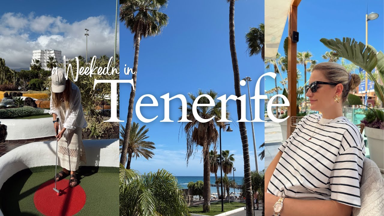 Spontaneous Weekend Trip to Tenerife ☀️ 🏖 | Reunited with bestie 👭 & her grandparents 🥹🌸