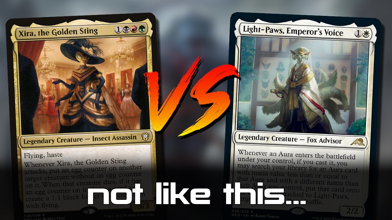 Xira vs Light-Paws | MTG 1v1 Commander Gameplay