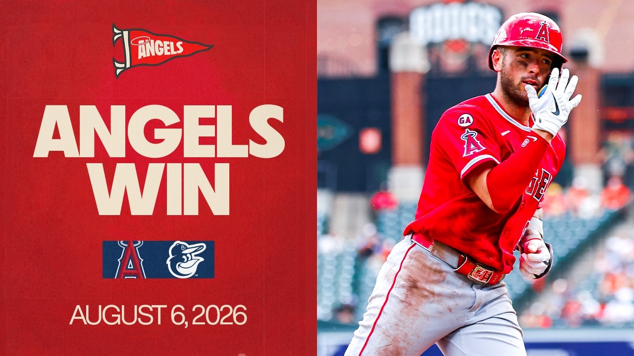 Angels vs. Orioles Game Highlights (8/6/26) | MLB Highlights