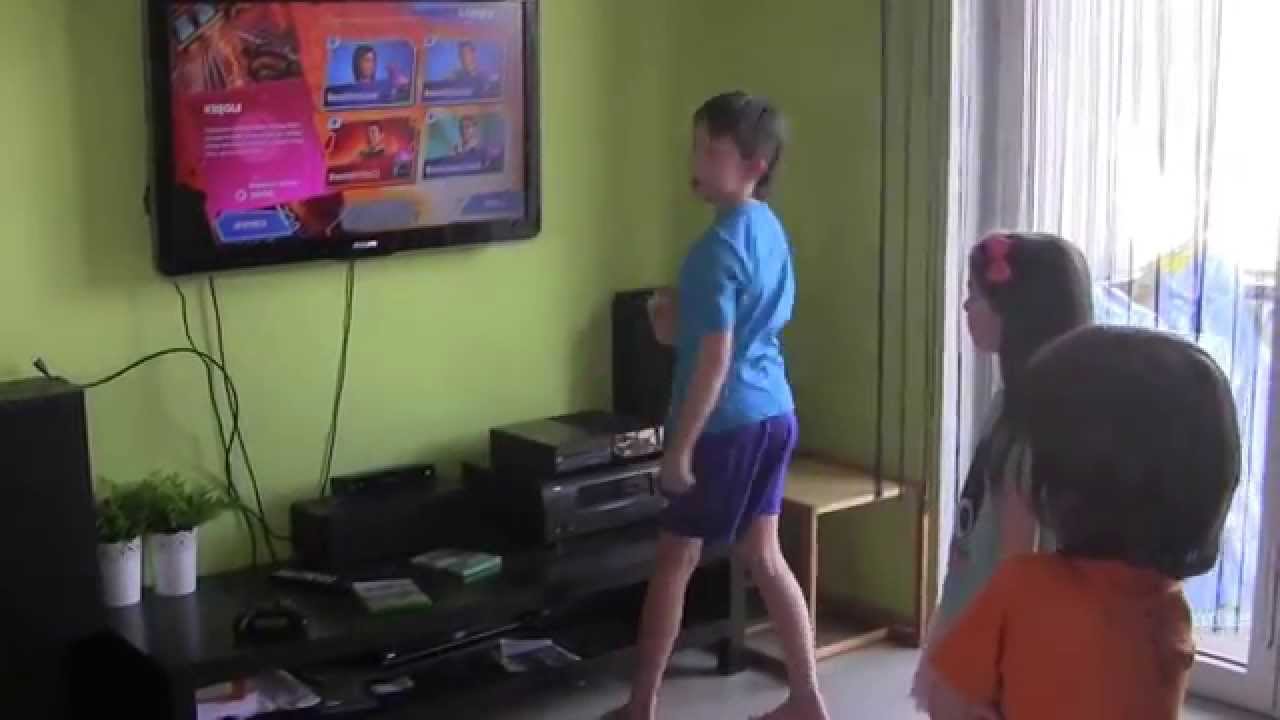 CZ2-Piatek u Szabełków-Zabawy na XBOX z Kinect Sports Rivals-Gutek vs Kudłaty vs Nadia