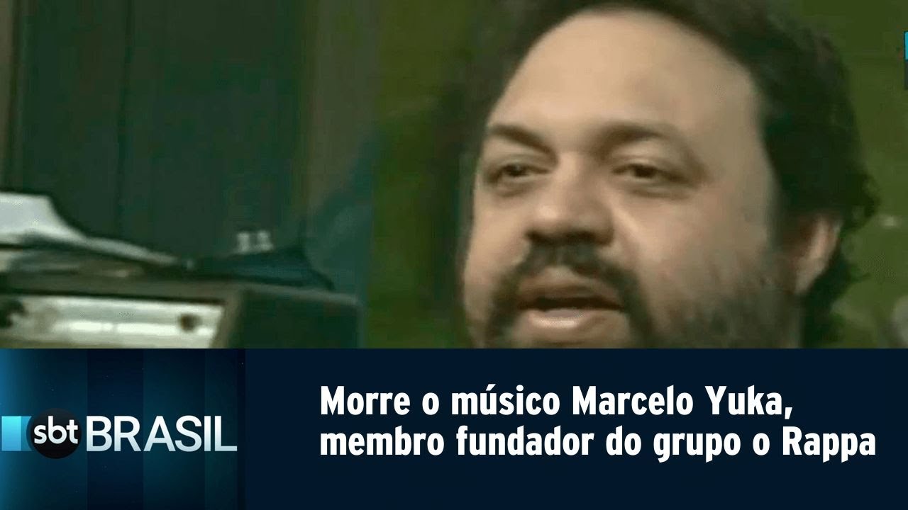 Morre o músico Marcelo Yuka, membro fundador do grupo O Rappa  | SBT Brasil (19/01/19)