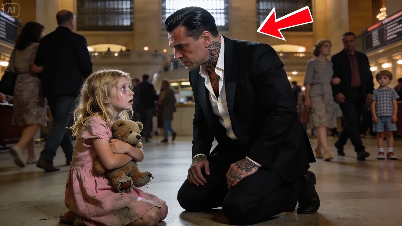 “Nobody Picked Me,” the Little Girl Trembled in the Adoption Hall — Until a Mafia Boss Knelt Down…