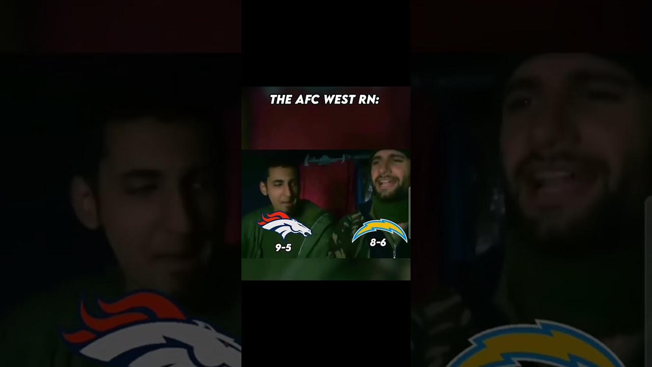AFC West RN Meme!😂 #nflmemes #football #nfl #memes #remix #edit #music