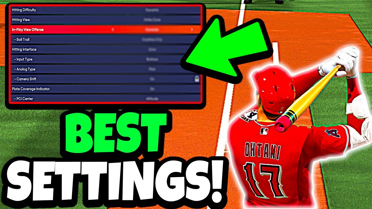 BEST Hitting Settings in MLB The Show 22!