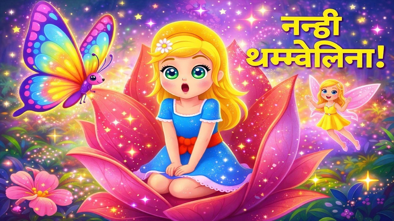 Thumbelina I Tale in Hindi I बच्चों की नयी हिंदी कहानियाँ