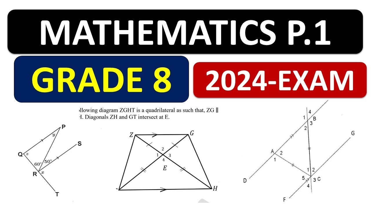GRADE 8 MATHEMATICS PAPER 1 NOVEMBER 2024 EXAMS GRADE 8 MATHEMATICS P 1 SCOPE & PREDICTION THUNDERED
