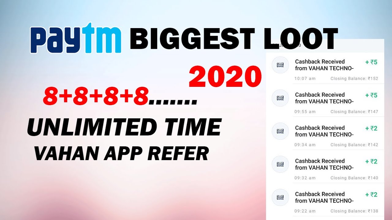 Vahan App BUG Loot 2020 |INSTANT PAYMENT