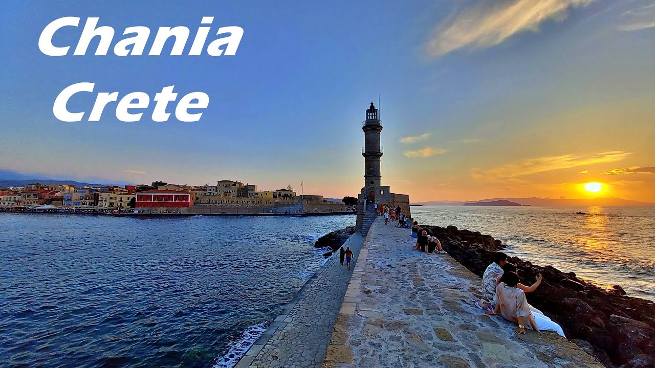 The Old Venetian Harbour of Chania, Crete