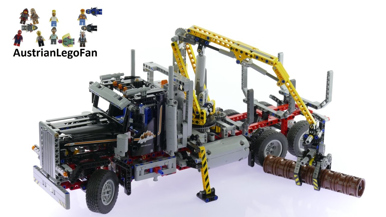 Lego Technic 9397 Logging Truck - Lego Speed Build Review