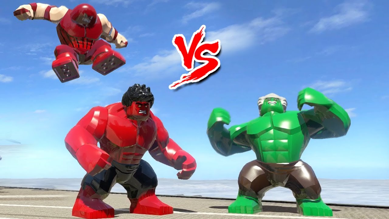 Red Hulk & Juggernaut vs Stan Lee! 💥 Epic LEGO Marvel Super Heroes Battle!